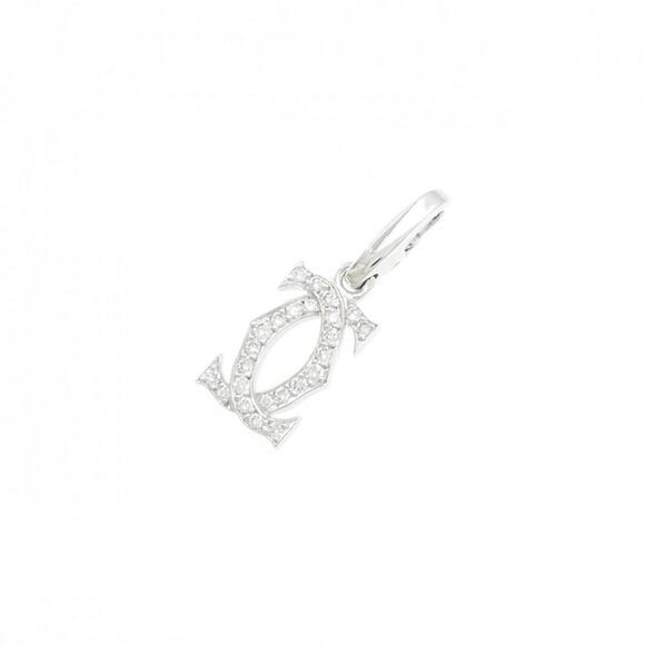 CARTIER White Gold 2C Necklace - Picture 1 of 3